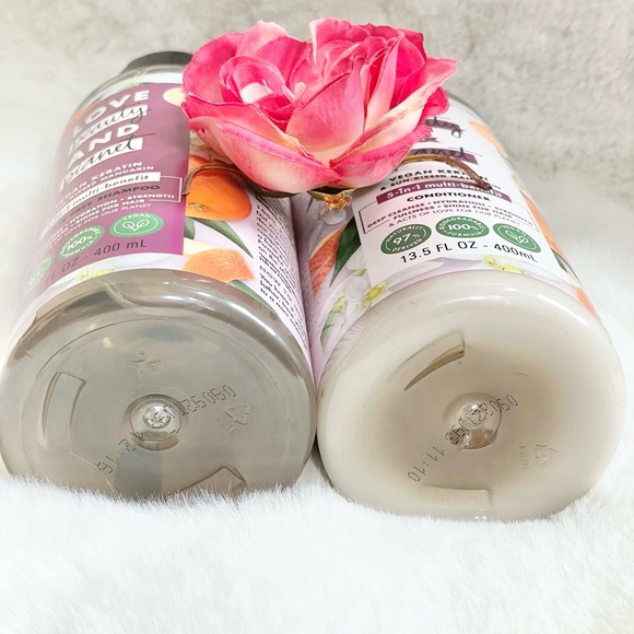 NWT LOVE BEAUTY & PLANET SET SULFATE FREE SHAMPOO and CONDITIONER VEGAN KERATIN - Picture 4 of 4